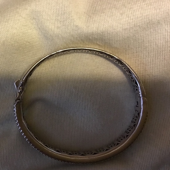 Silver bracelet with stones - Picture 4 of 5